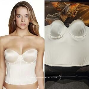 Dominique Ariel Hidden Underwire Seamless Longline Bra – Bridal Support